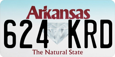AR license plate 624KRD
