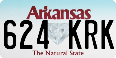 AR license plate 624KRK
