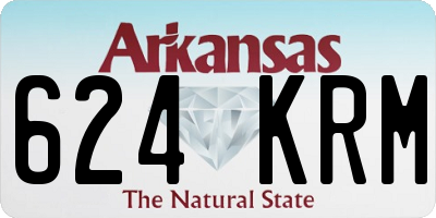 AR license plate 624KRM