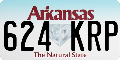 AR license plate 624KRP