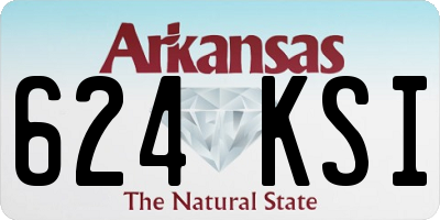 AR license plate 624KSI