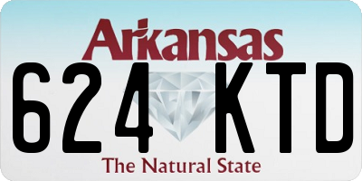AR license plate 624KTD