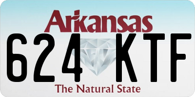 AR license plate 624KTF