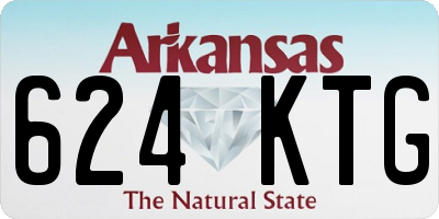 AR license plate 624KTG