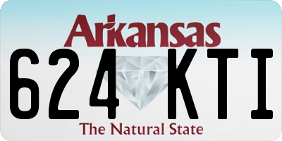 AR license plate 624KTI
