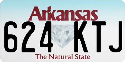 AR license plate 624KTJ
