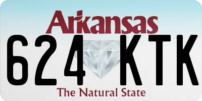 AR license plate 624KTK