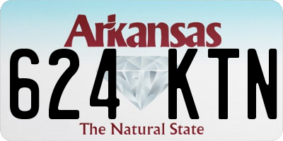 AR license plate 624KTN