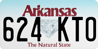 AR license plate 624KTO