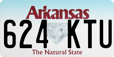 AR license plate 624KTU