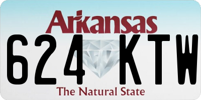 AR license plate 624KTW