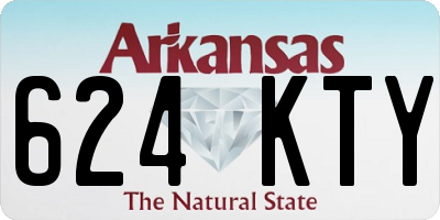 AR license plate 624KTY
