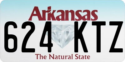 AR license plate 624KTZ