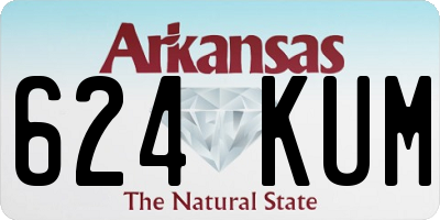 AR license plate 624KUM