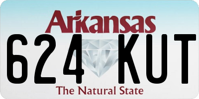AR license plate 624KUT