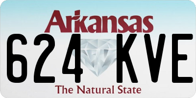 AR license plate 624KVE