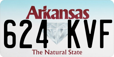 AR license plate 624KVF