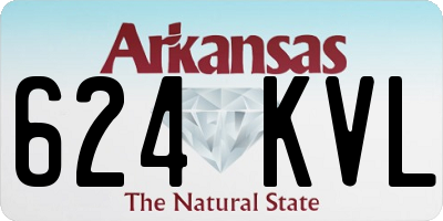 AR license plate 624KVL