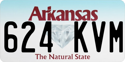 AR license plate 624KVM
