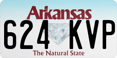 AR license plate 624KVP