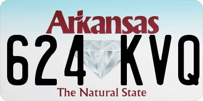 AR license plate 624KVQ