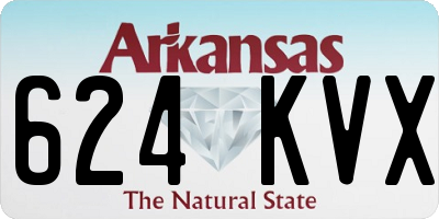 AR license plate 624KVX