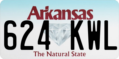 AR license plate 624KWL