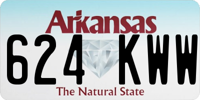 AR license plate 624KWW