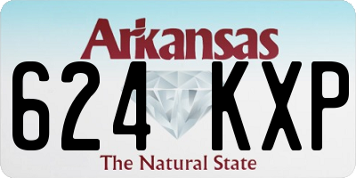 AR license plate 624KXP