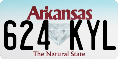 AR license plate 624KYL