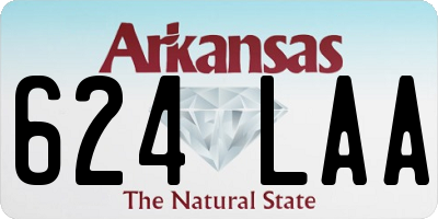 AR license plate 624LAA