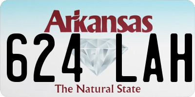 AR license plate 624LAH