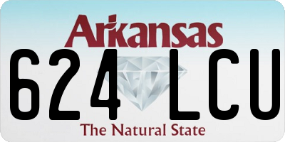 AR license plate 624LCU