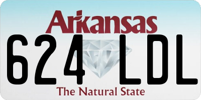 AR license plate 624LDL