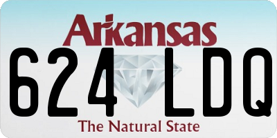 AR license plate 624LDQ