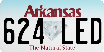 AR license plate 624LED