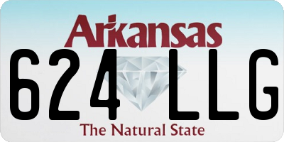 AR license plate 624LLG