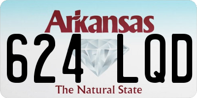 AR license plate 624LQD