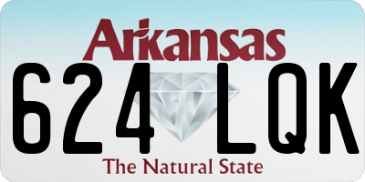 AR license plate 624LQK