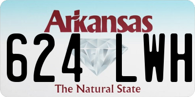 AR license plate 624LWH