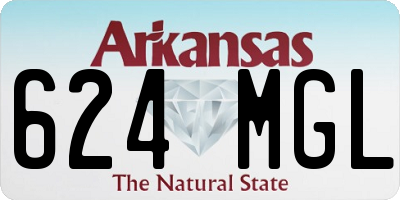 AR license plate 624MGL