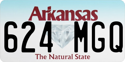 AR license plate 624MGQ