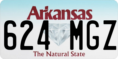 AR license plate 624MGZ