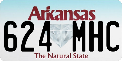 AR license plate 624MHC