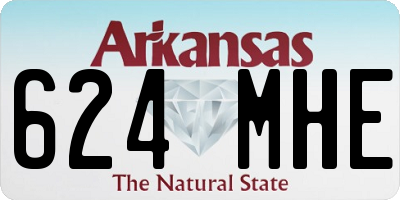 AR license plate 624MHE