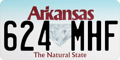 AR license plate 624MHF