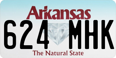 AR license plate 624MHK