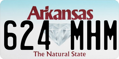 AR license plate 624MHM