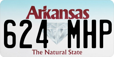 AR license plate 624MHP