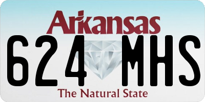 AR license plate 624MHS